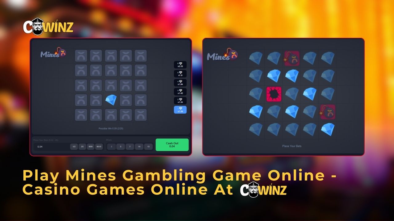 Play Mines Gambling Game Online - Casino Games Online At Cwinz